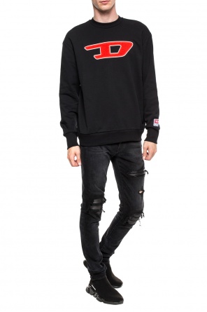 Sweatshirt with embroidered branding, zdjęcie 2 Sweatshirt with embroidered branding od Diesel